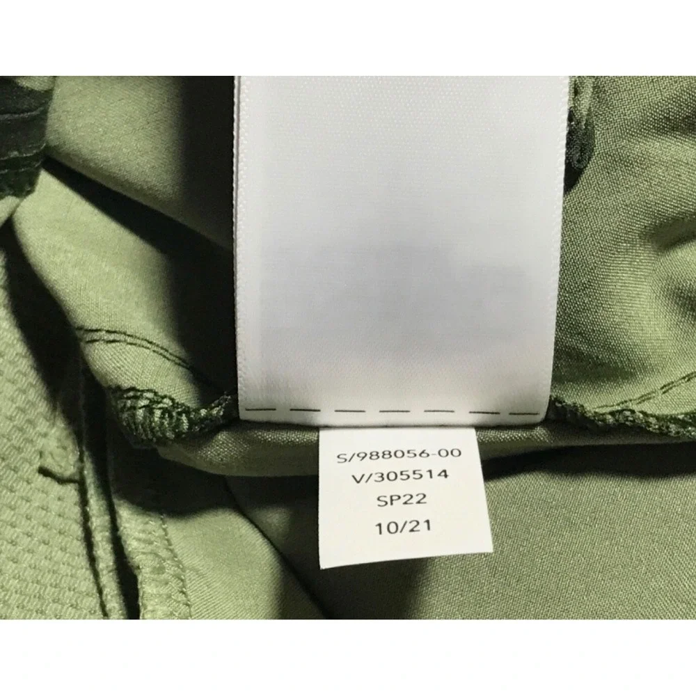 Athleta Vienna Cargo Skort Green Tiger Stripe Camo Hiking‎ Mini Skirt Womens 2